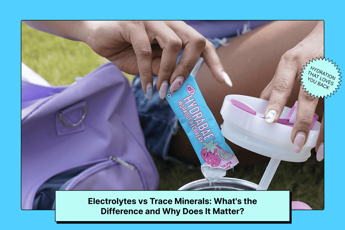 Electrolytes vs Trace Minerals